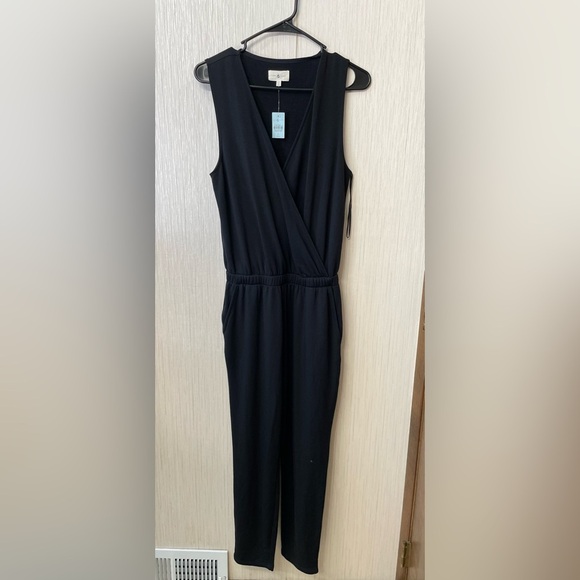 Lou & Gray Jumpsuit SP Small Petite | Soft Stretch Knit Lounge One Piece - Picture 1 of 6